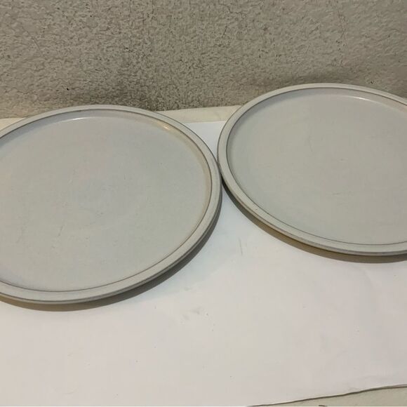 Set of 2 Dinner Plate MAGNOLIA BY HEARTH and HAND 10.5” - Picture 2 of 5